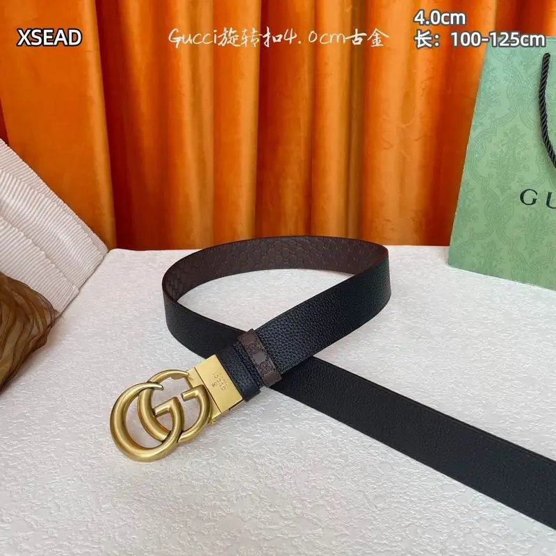Gucci belt 40mmX100-125cm 8L59